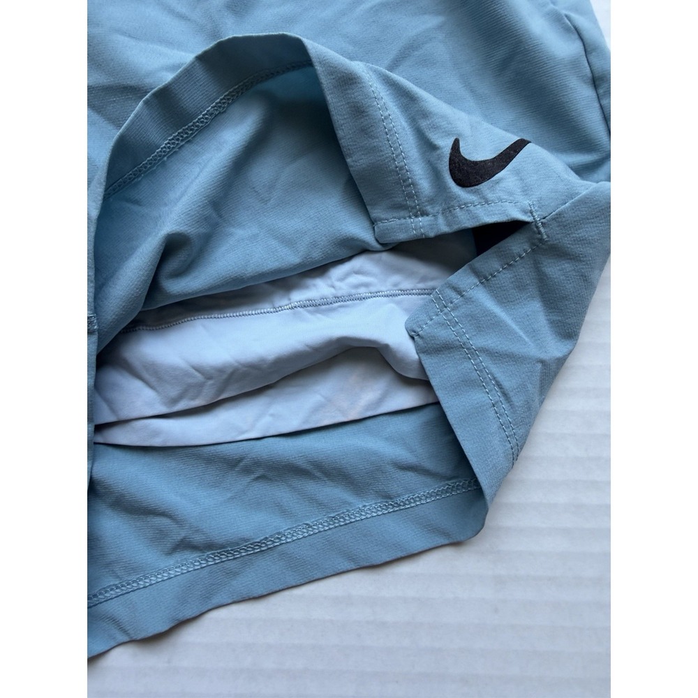 Nike Yoga Dri Fit Lined Shorts Men's Medium Blue - Picture 3 of 11